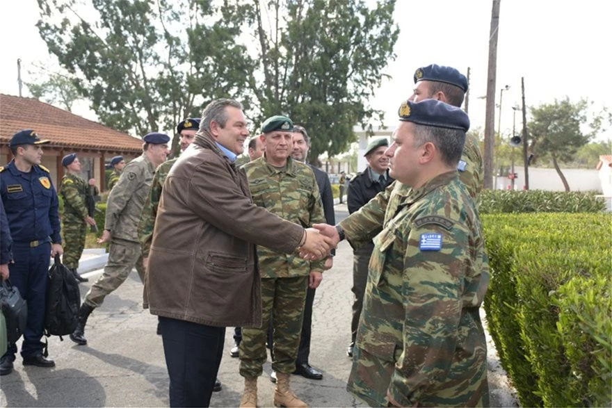 Καμμένος από Κύπρο: Θα τσακίσουμε όποιον αμφισβητήσει την εδαφική μας ακεραιότητα (βίντεο)